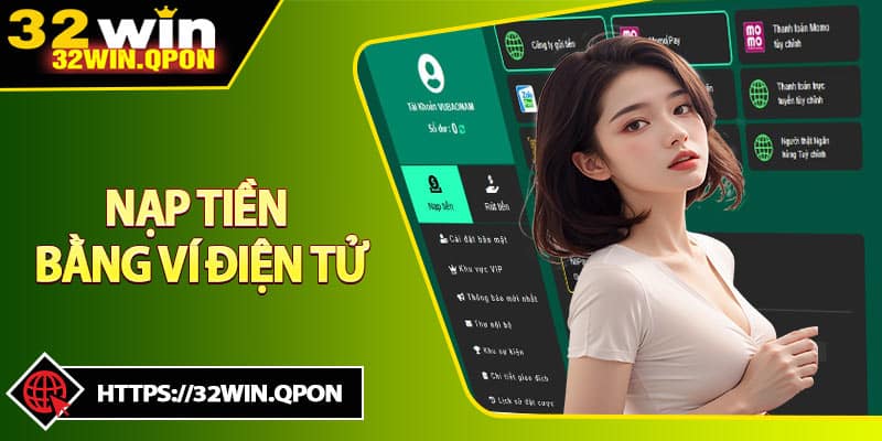 Nạp Tiền Bằng Ví Điện Tử